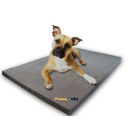 Medium Brown Comfort Orthopedic Memory Foam Dog Bed